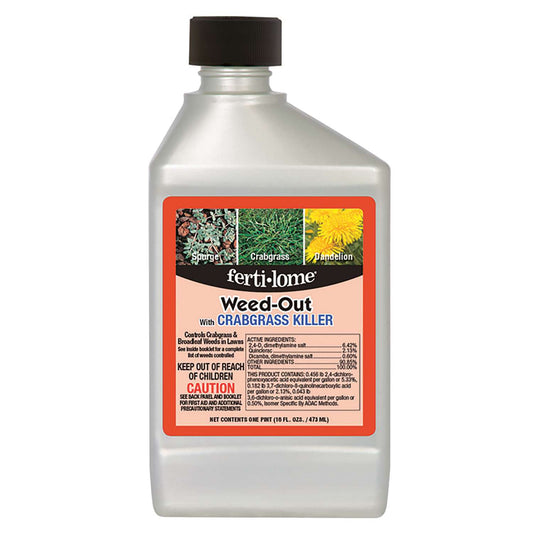  Ferti-lome Weed-Out With Crabgrass Killer Concentrate Weed And Crabgrass Killer Concentrate 16 Oz