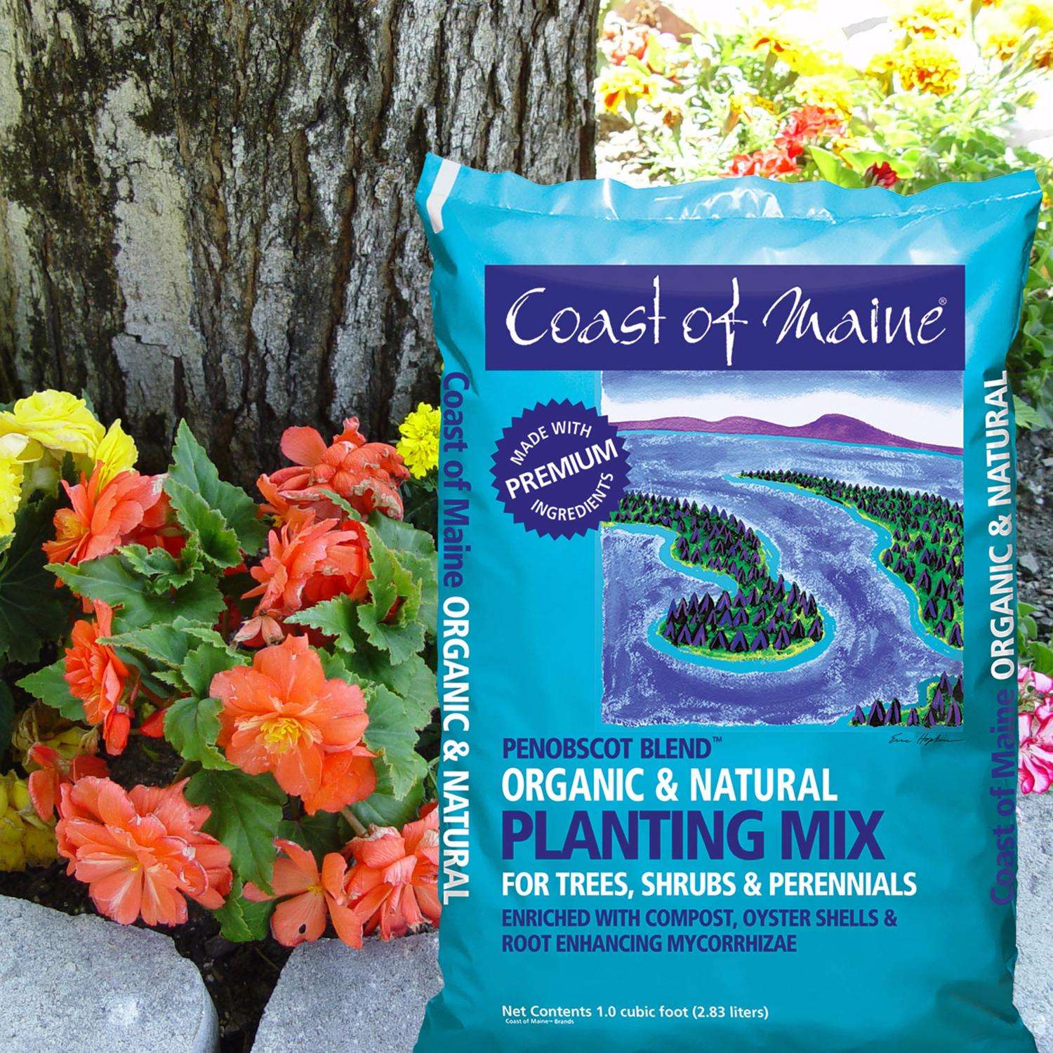 Coast Of Maine Penobscot Blend Organic All Purpose Planting Soil 1 Cu Ft