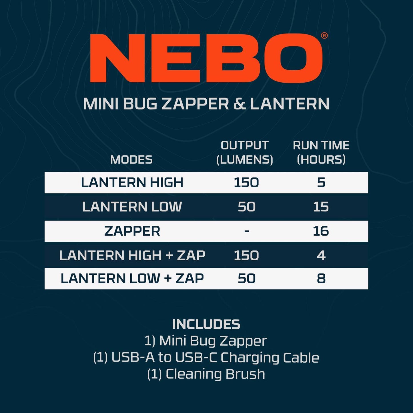  NEBO Personal Outdoor Mosquito Zapper And Lantern
