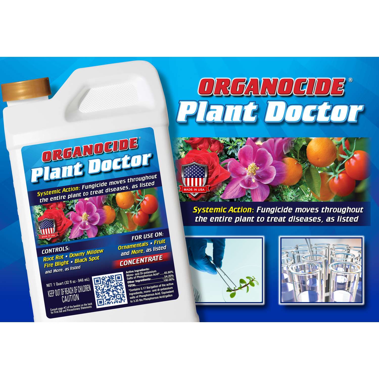  Plant Doctor Organocide Concentrated Liquid Disease And Fungicide Control 16 Oz
