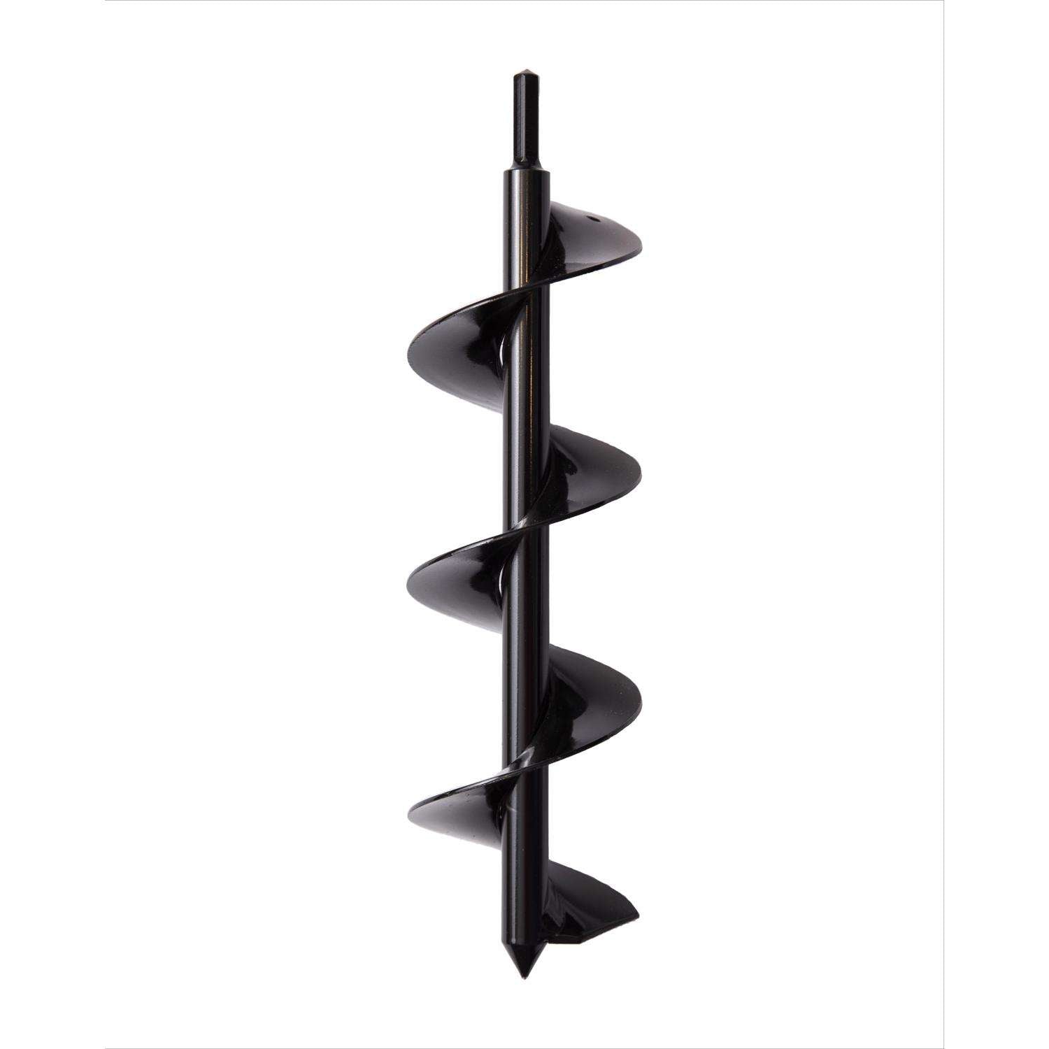  Power Planter 12 In. Steel Bulb Auger Drill Bit Steel Handle