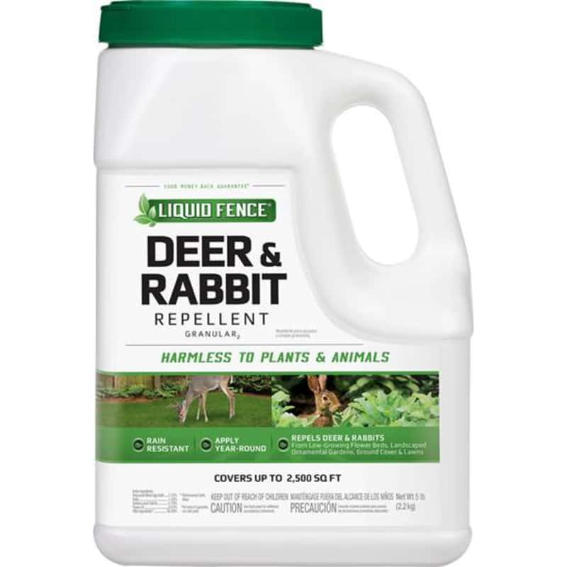  Liquid Fence Animal Repellent Granules For Deer And Rabbits 5 Lb