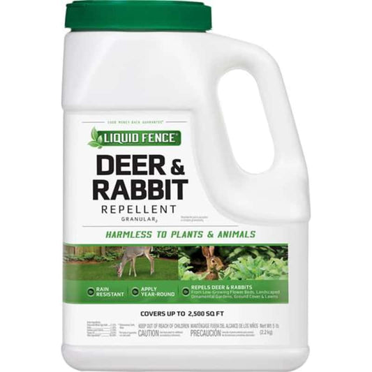  Liquid Fence Animal Repellent Granules For Deer And Rabbits 5 Lb