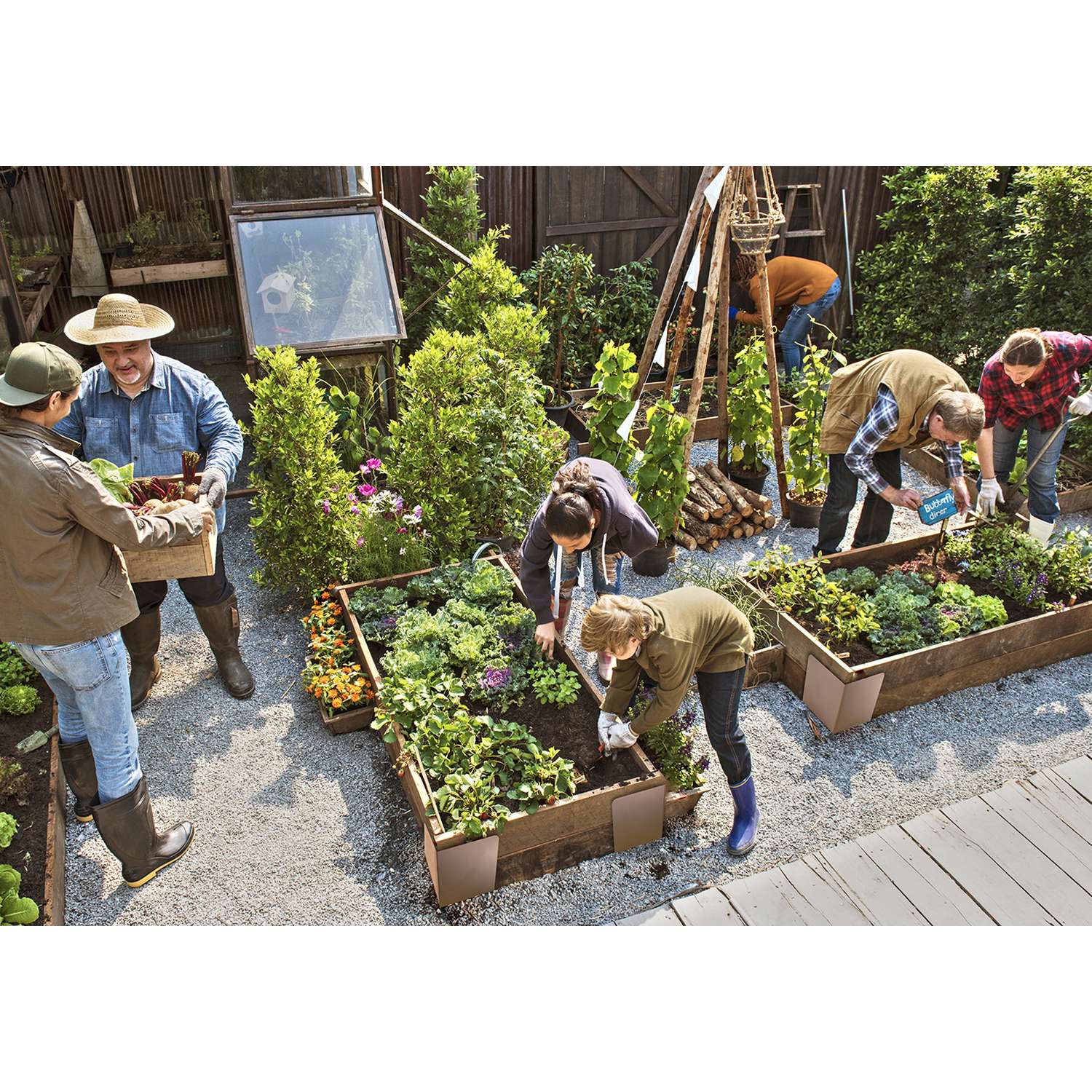  Bond InstaBrace 10 In. H X 9 In. W Brown Metal Raised Bed Brace