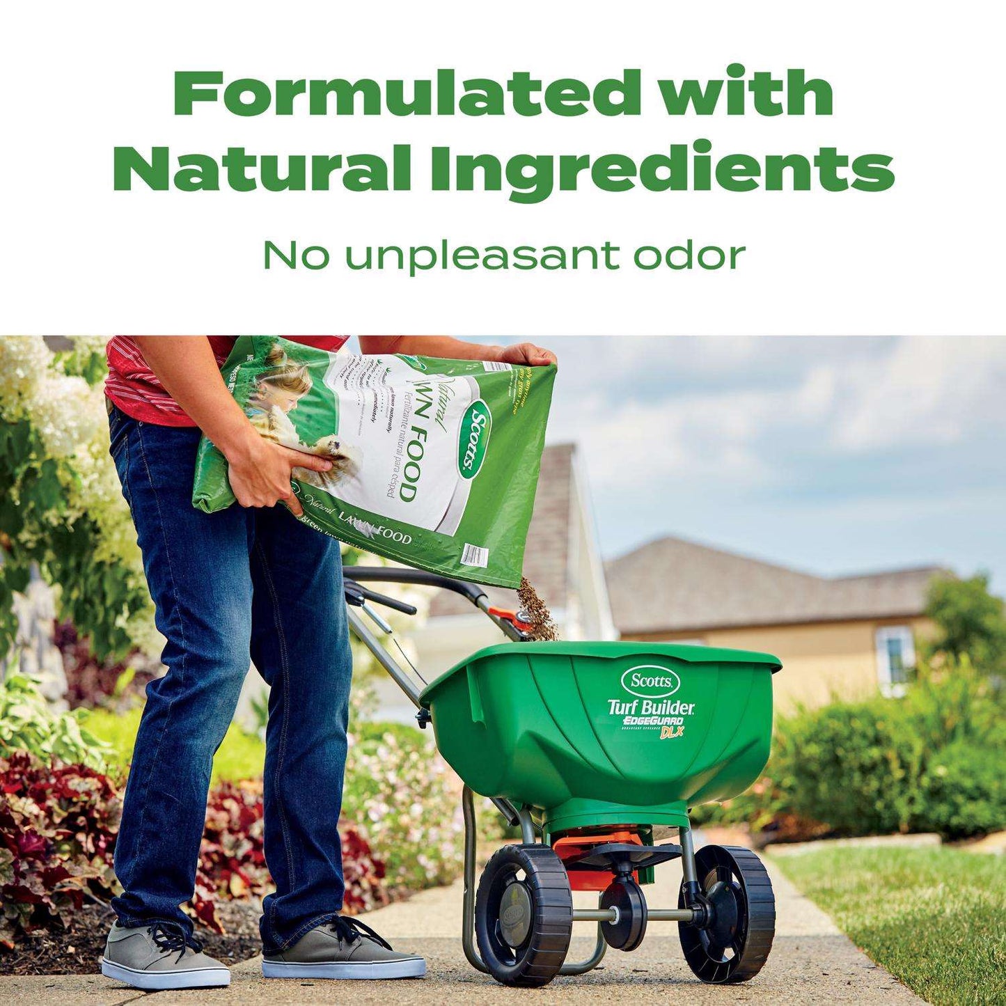  Scotts Natural All-Purpose Lawn Fertilizer For All Grasses 4000 Sq Ft