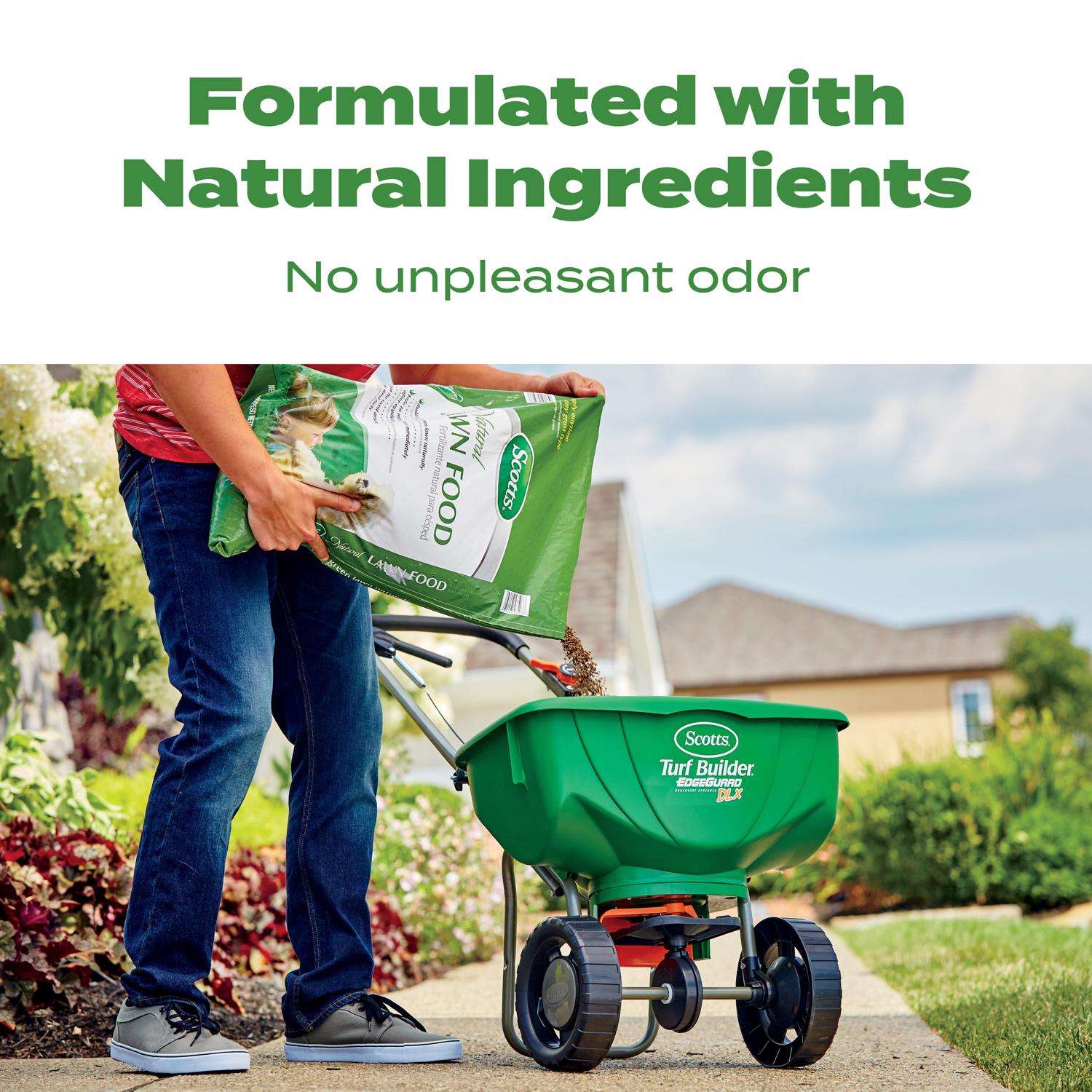  Scotts Natural All-Purpose Lawn Fertilizer For All Grasses 4000 Sq Ft