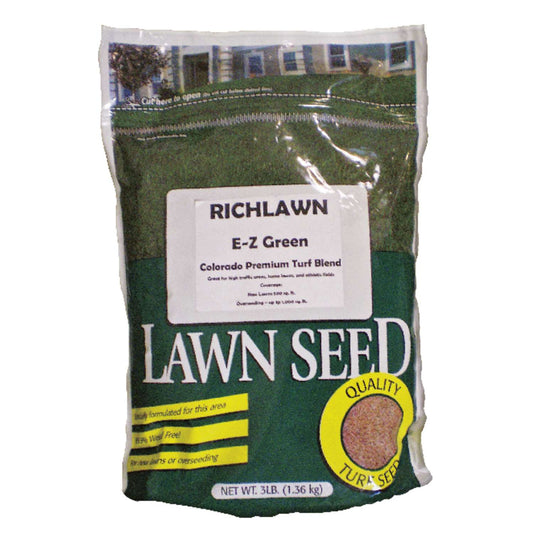 Richlawn EZ Green Kentucky Bluegrass Sun Or Shade Grass Seed 3 Lb