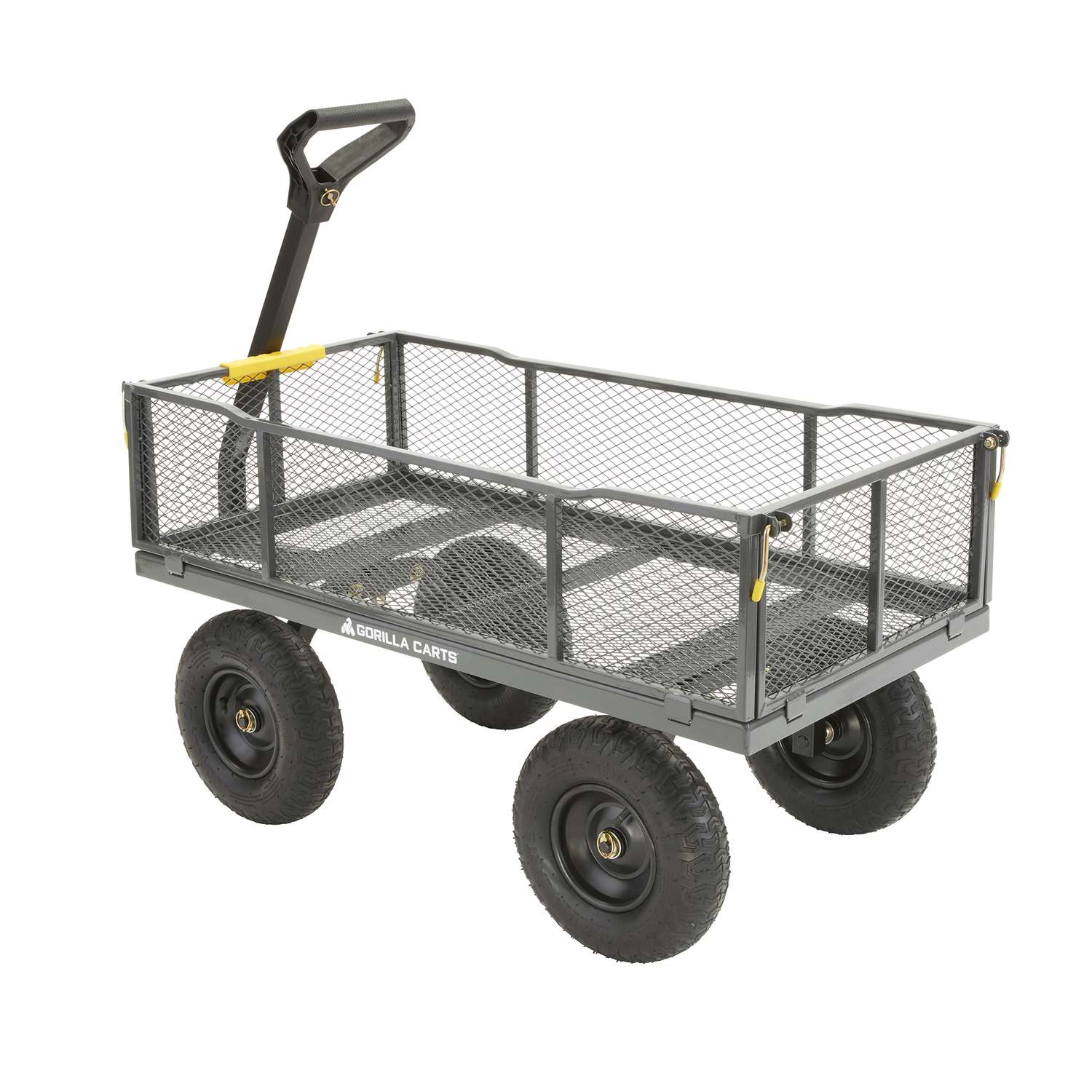  Gorilla Carts Steel Utility Cart 1000 Lb. Cap.
