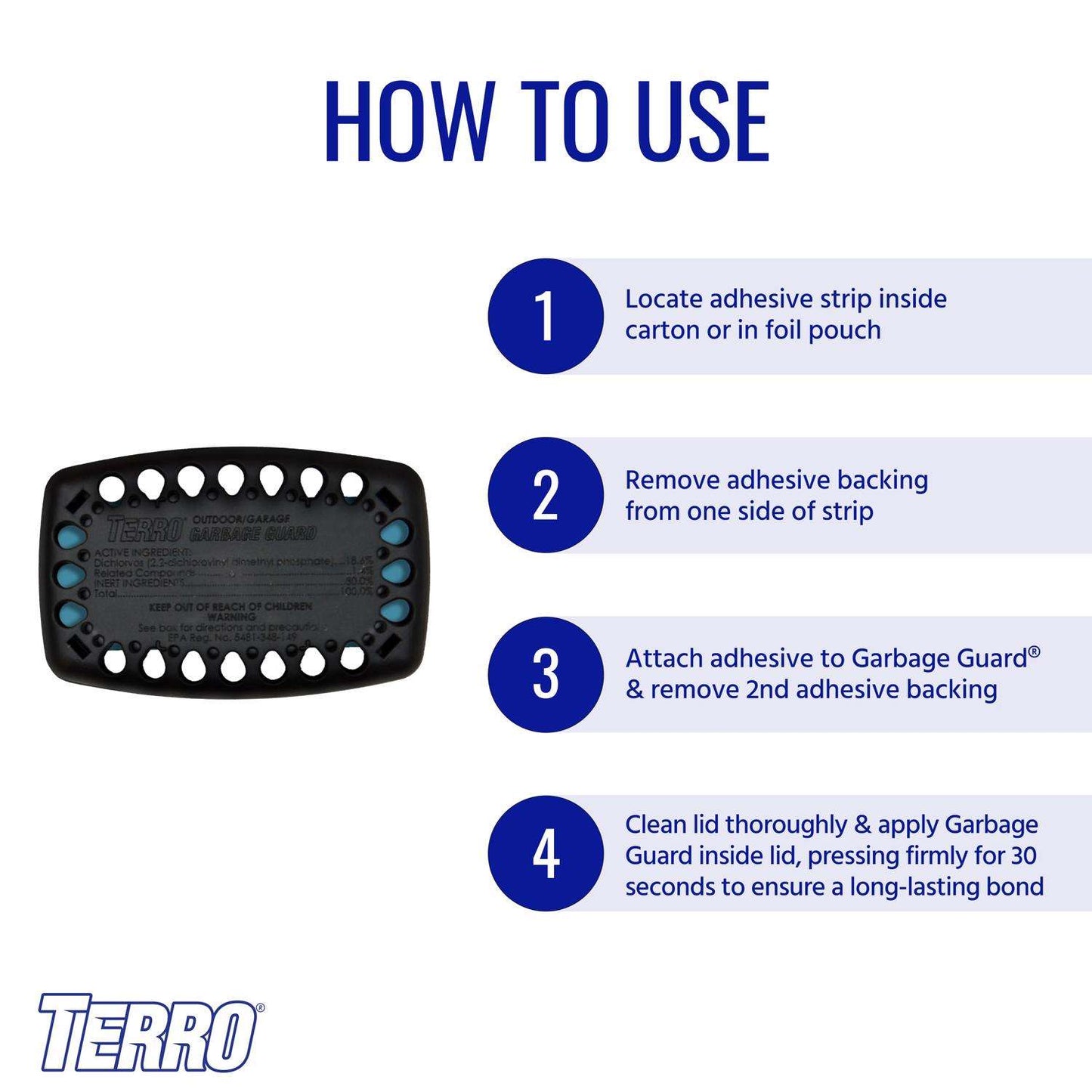  TERRO Garbage Guard Insect Killer Pod 1 Pk