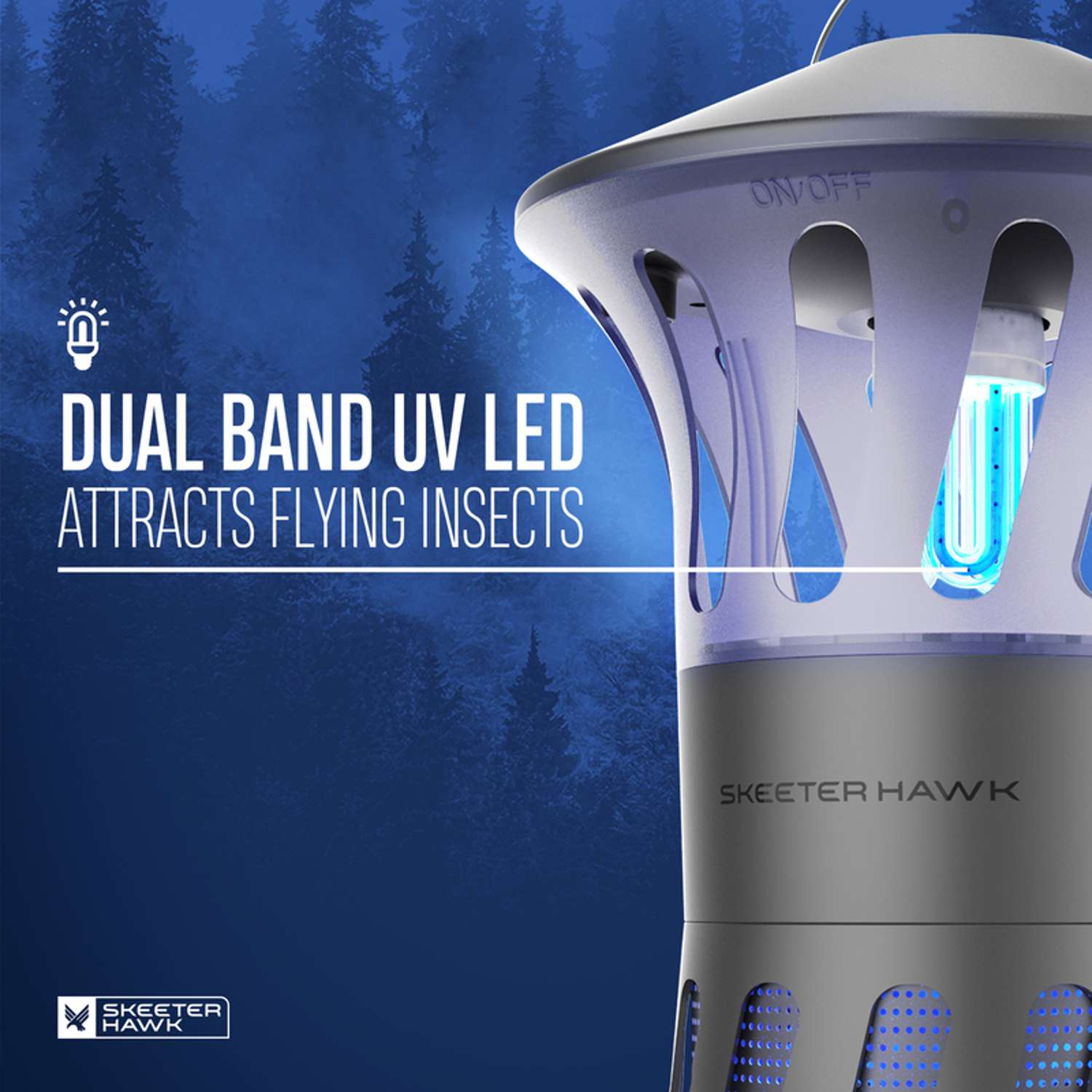  Skeeter Hawk Area Outdoor Mosquito Trap 10 W