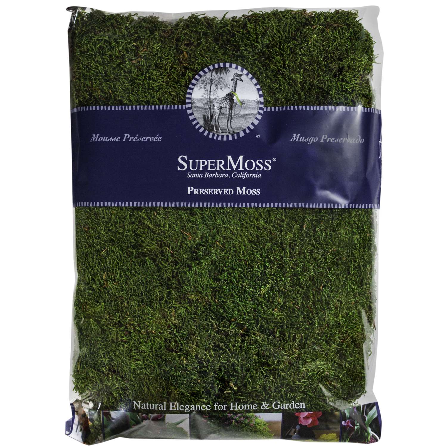  SuperMoss Green Sheet Moss 480 Cu In