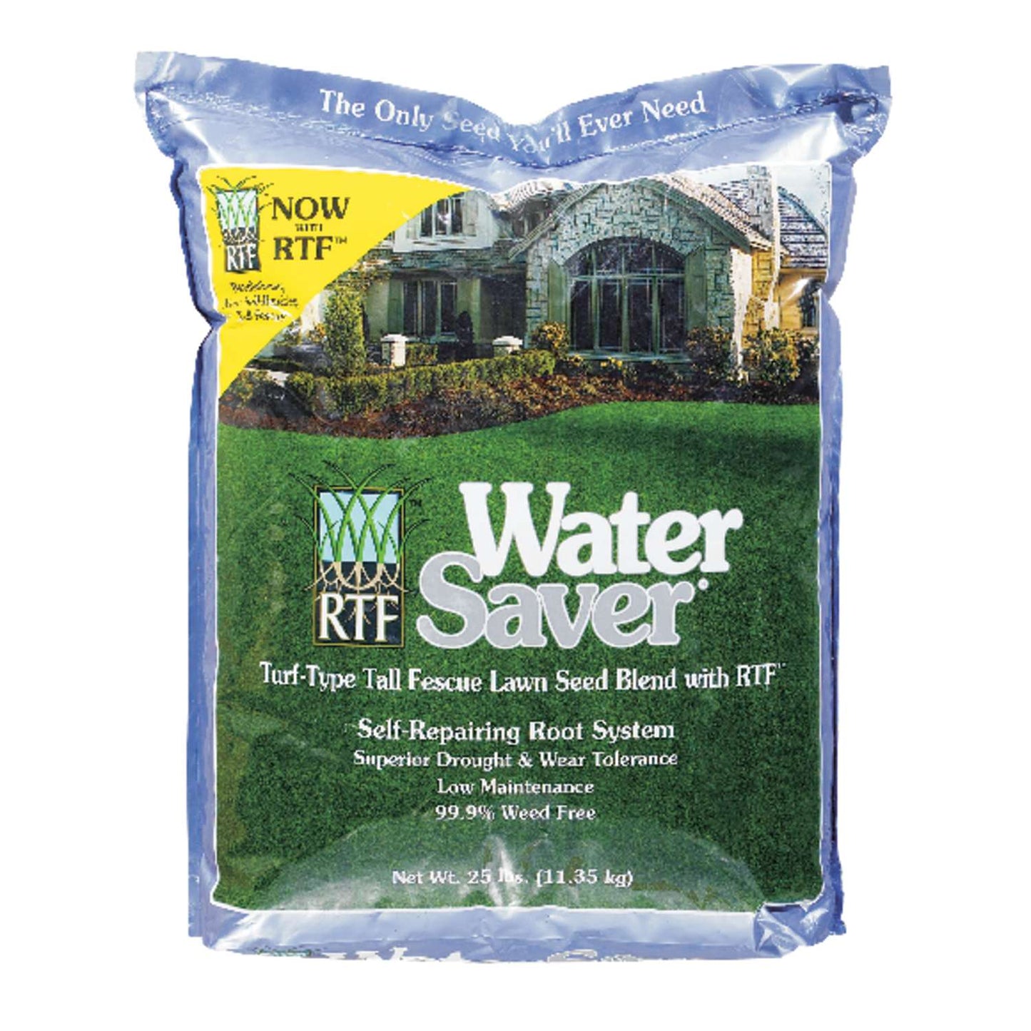  Water Saver Tall Fescue Grass Sun Or Shade Grass Seed Blend 25 Lb