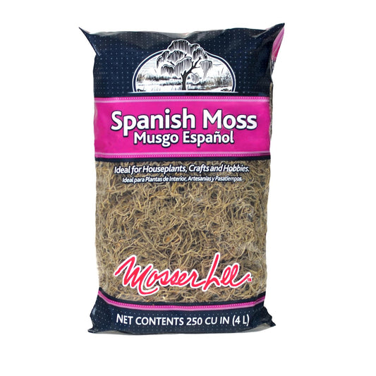  Mosser Lee Organic Natural Spanish Moss 250 Cu In