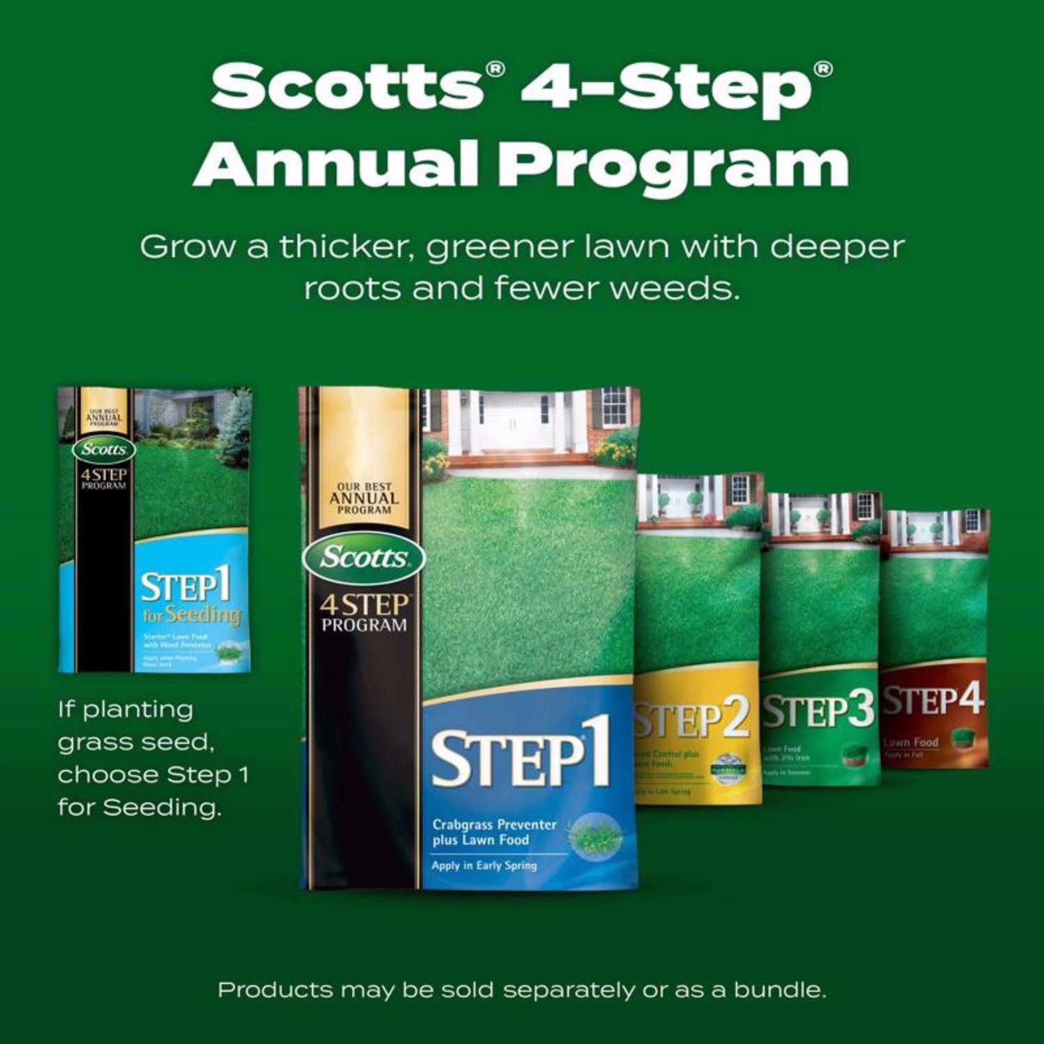  Scotts Step 4 Fall Lawn Food For All Grasses 5000 Sq Ft