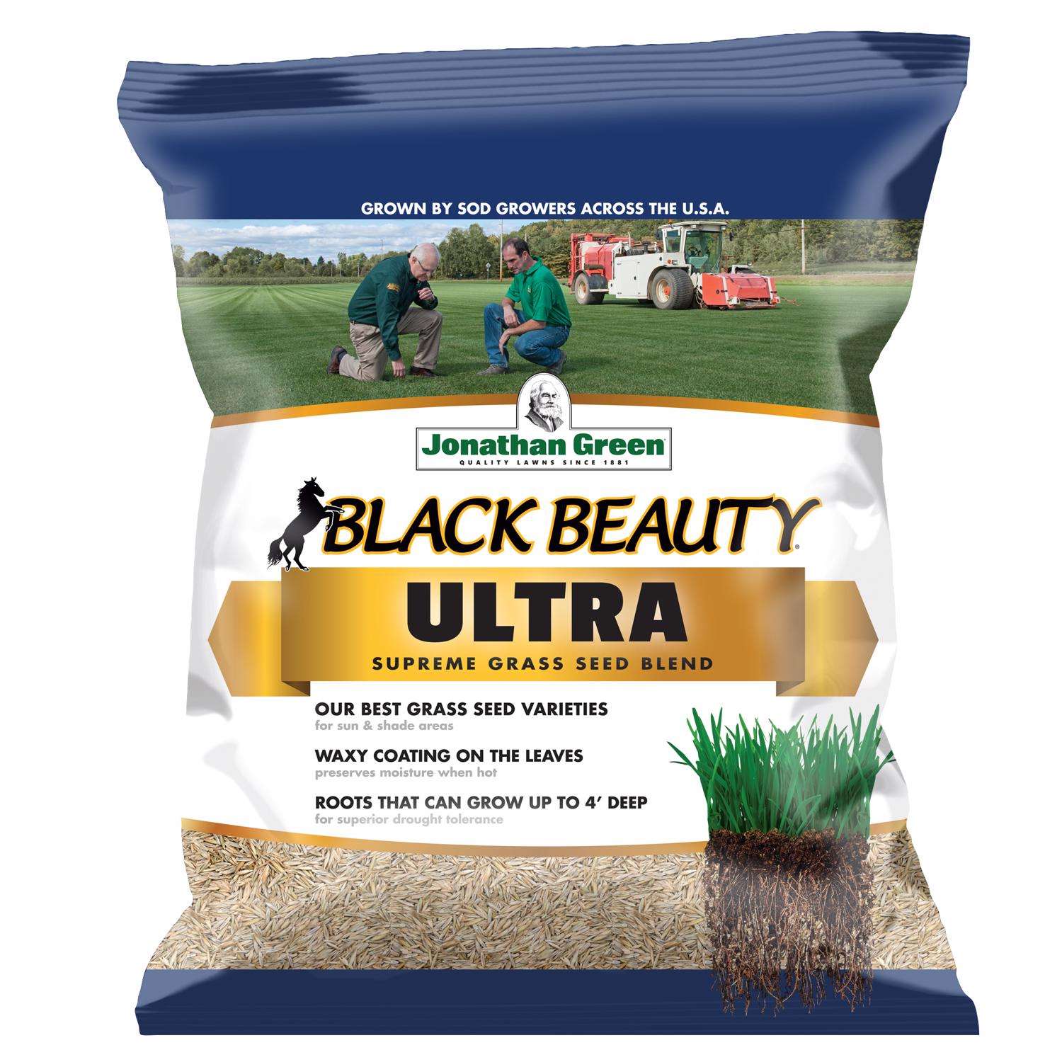  Jonathan Green Black Beauty Ultra All Grasses Sun Or Shade Grass Seed 7 Lb