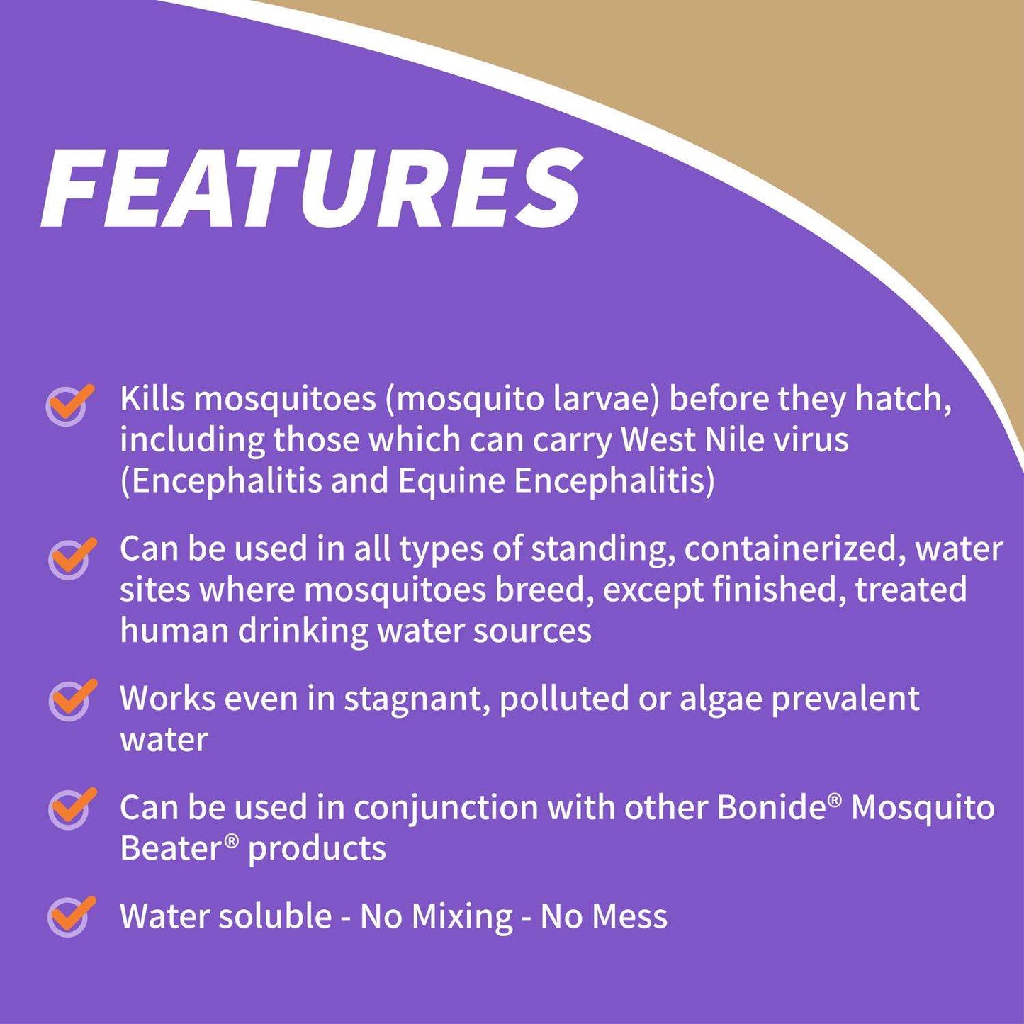  Bonide Mosquito Beater Mosquito Killer Granules 0.2 Oz