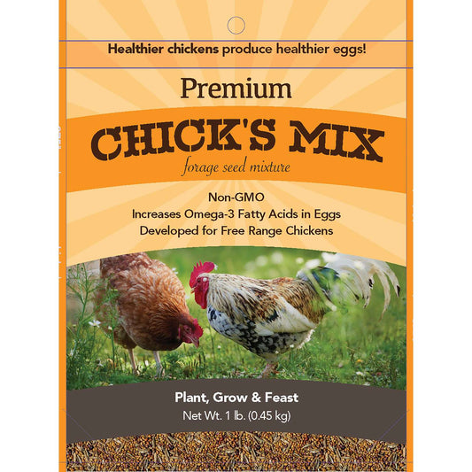  Barenbrug Chick's Mix Mixed Partial Shade/Sun Forage Seed 1 Lb