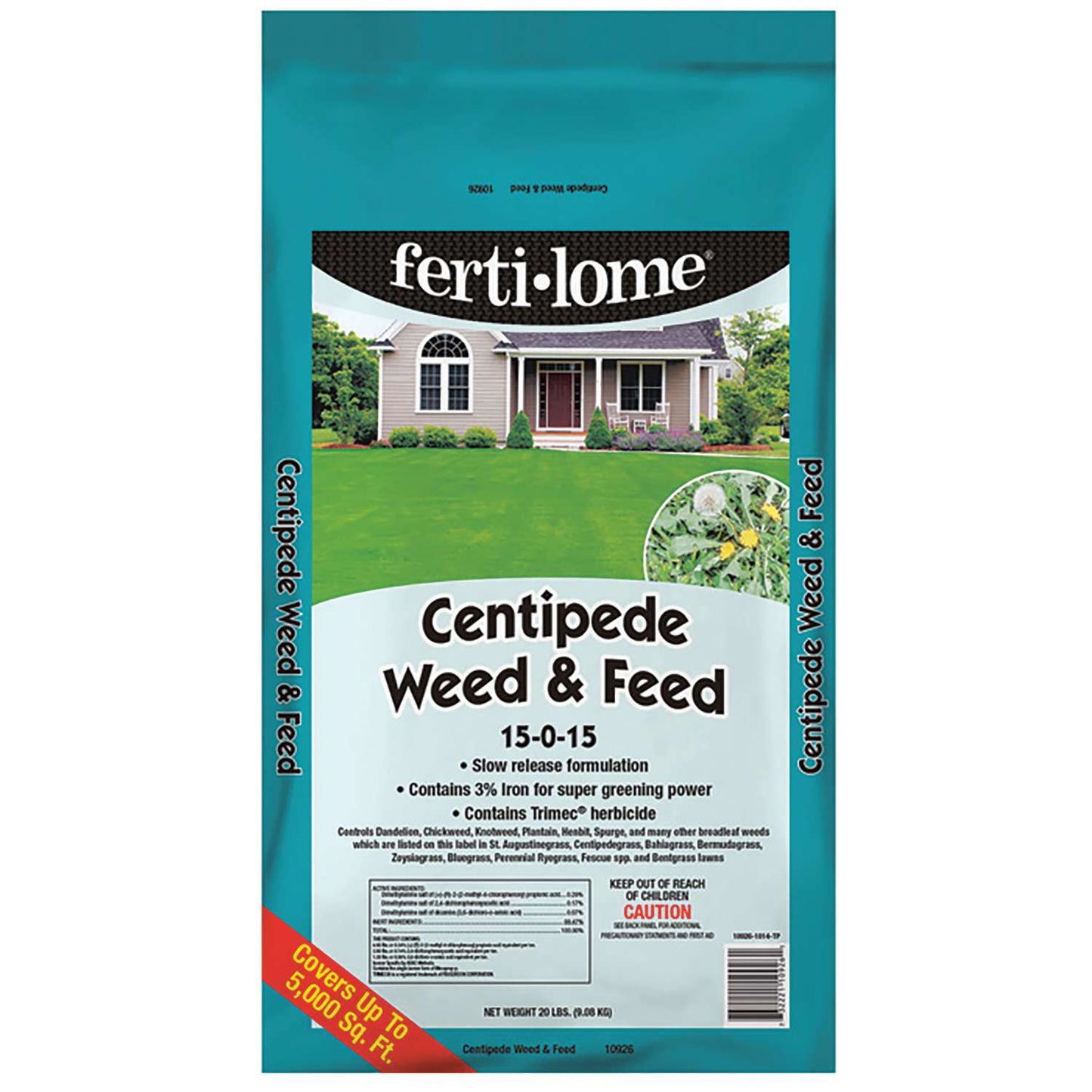  Ferti-lome Weed & Feed Lawn Fertilizer For Centipede Grass 5000 Sq Ft