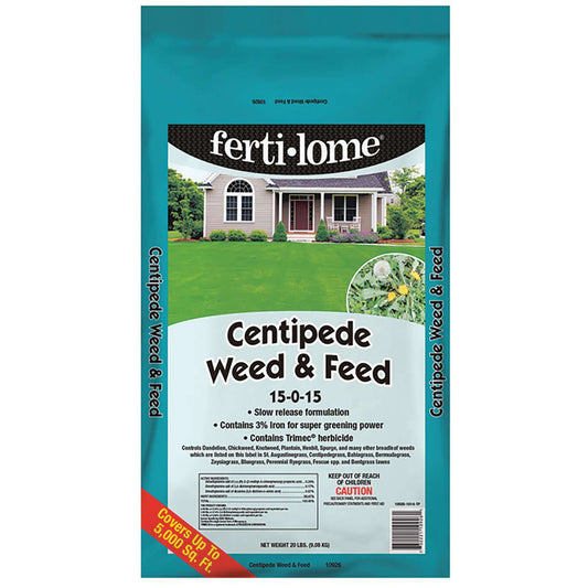 Ferti-lome Weed & Feed Lawn Fertilizer For Centipede Grass 5000 Sq Ft