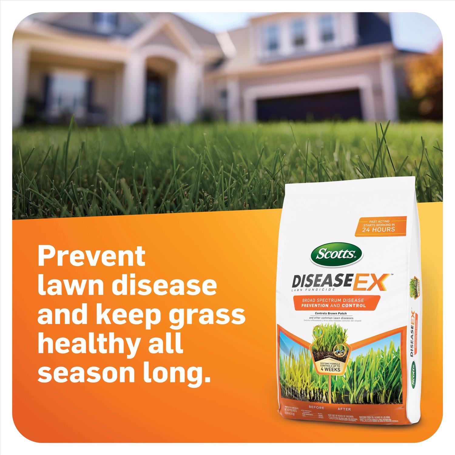  Scotts DiseaseEx Granules Lawn Fungicide 10 Lb