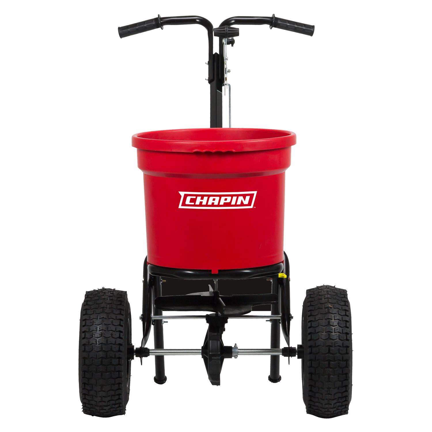  Chapin 72 In. W Broadcast Push Lawn Spreader For Fertilizer 70 Lb