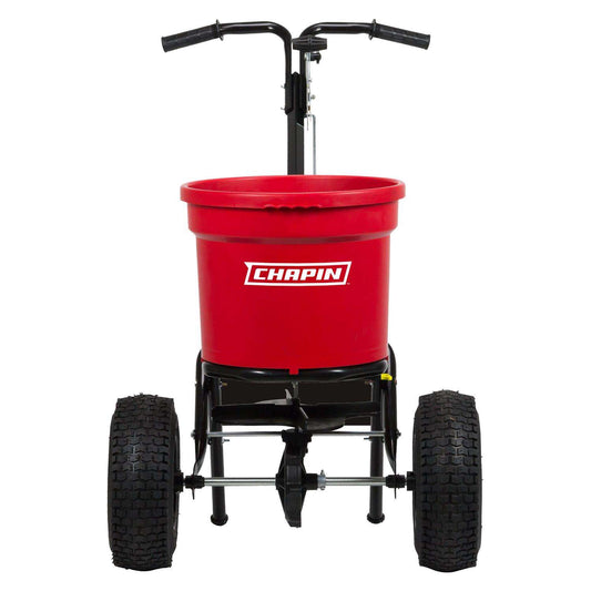  Chapin 72 In. W Broadcast Push Lawn Spreader For Fertilizer 70 Lb