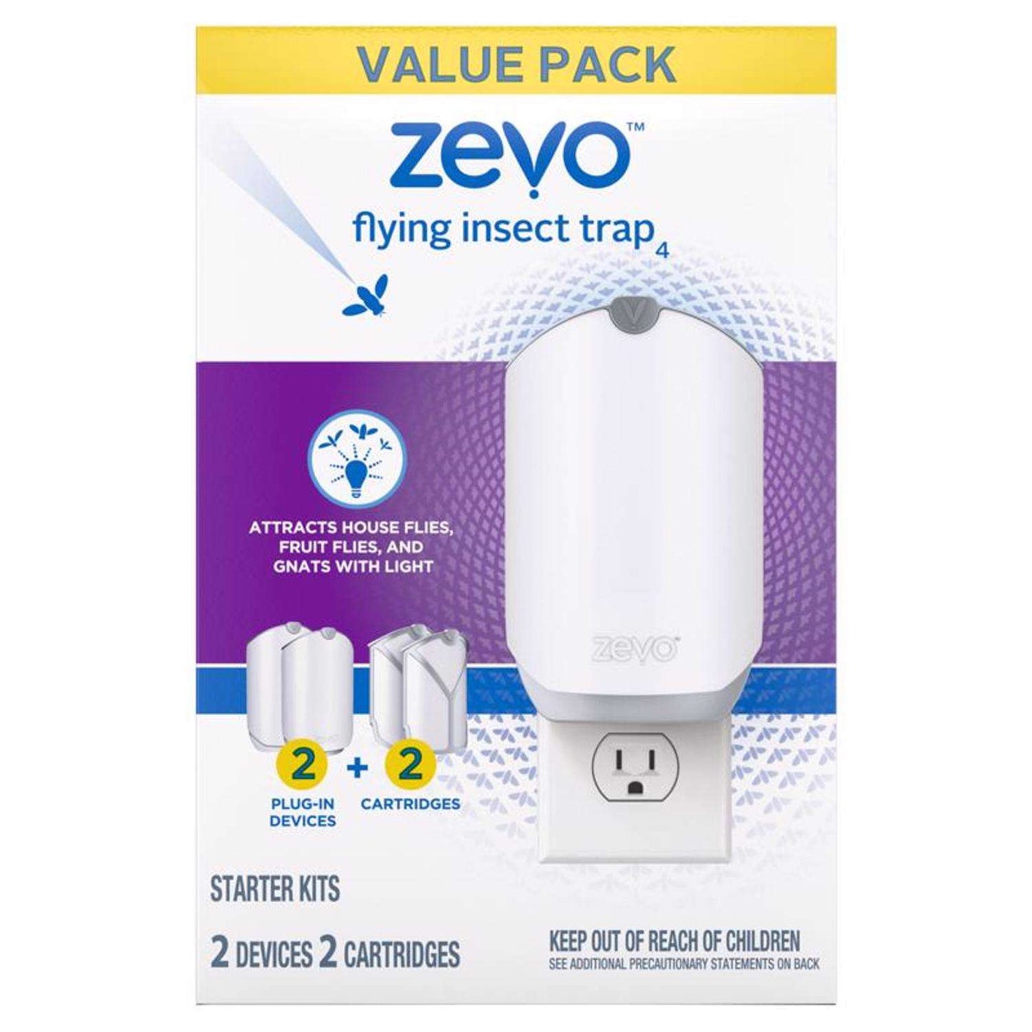  Zevo Value Pack Flying Insect Trap