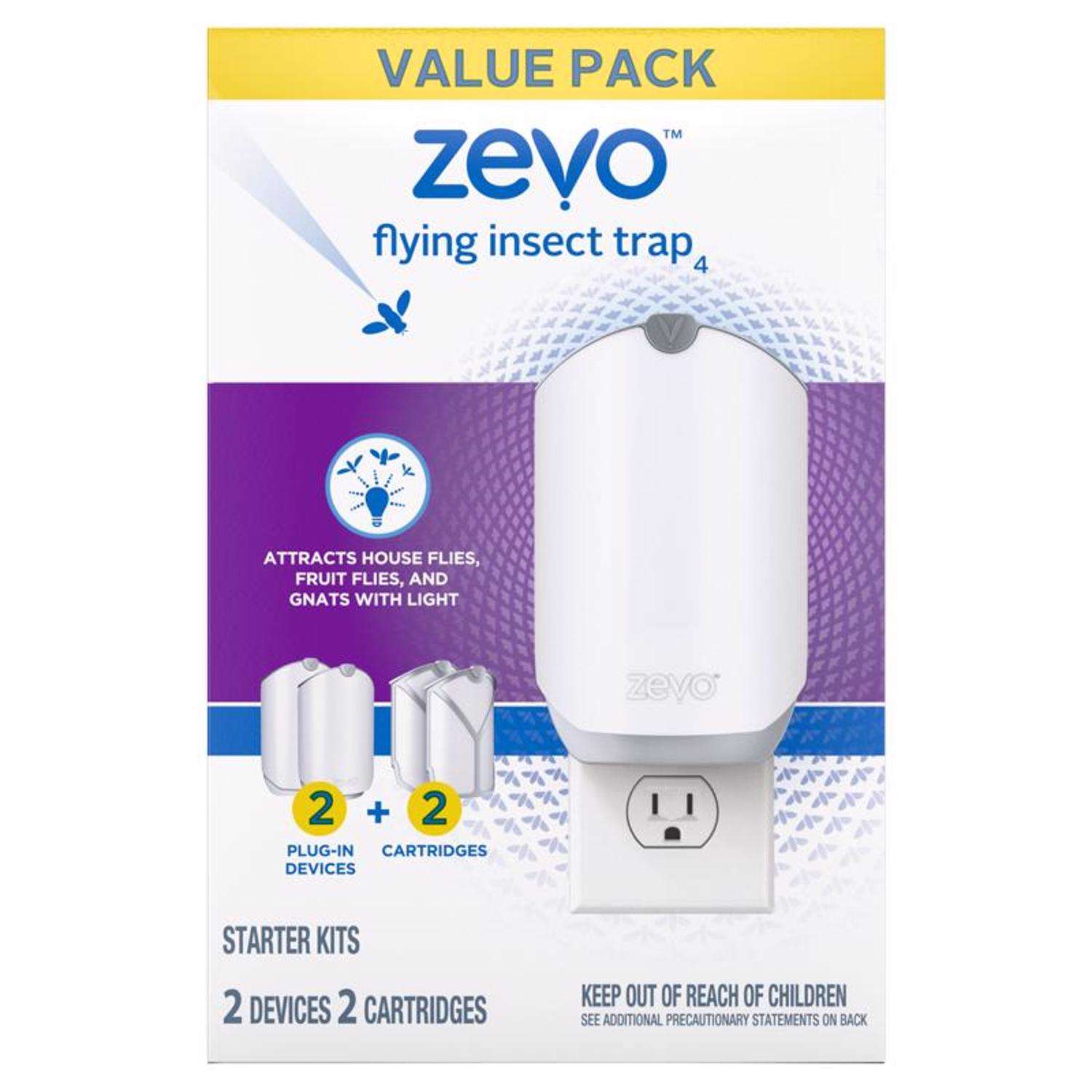  Zevo Value Pack Flying Insect Trap