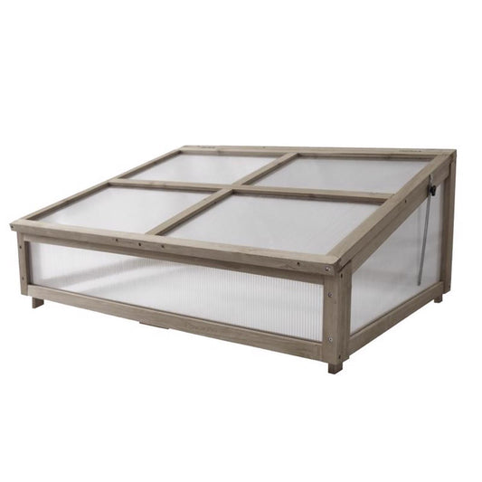  VegTrug Cold Frame Gray 41 In. W X 30 In. D X 18 In. H Greenhouse