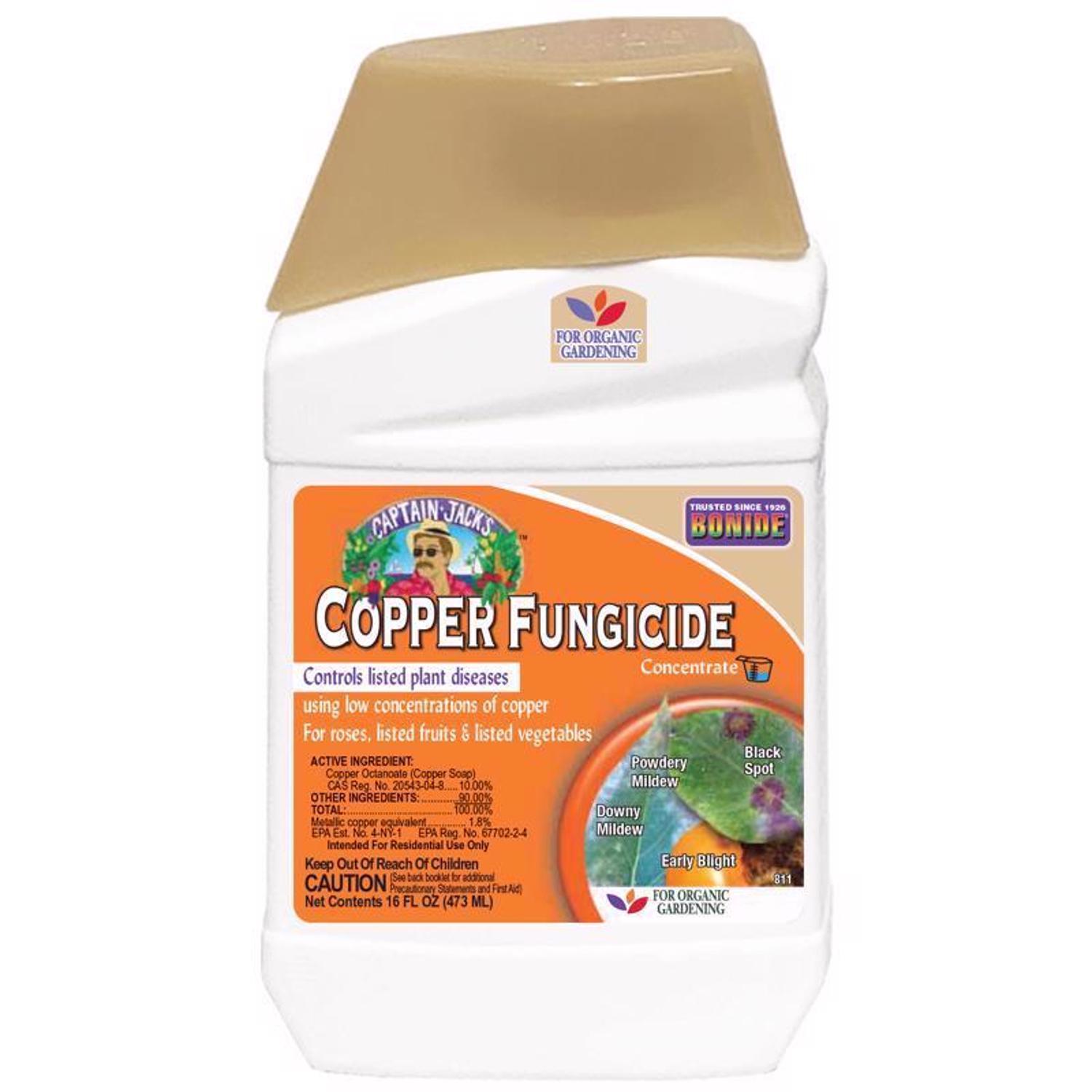  Bonide Liquid Copper Concentrated Liquid Fungicide 16 Oz