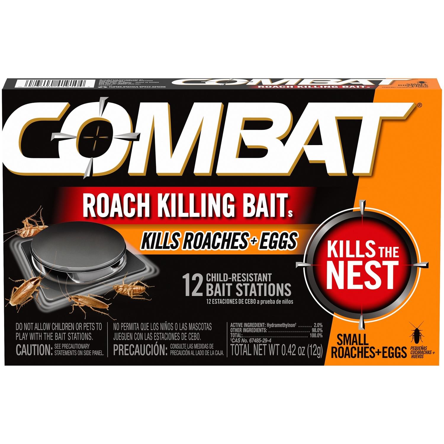  Combat Source Roach Bait Station 12 Pk