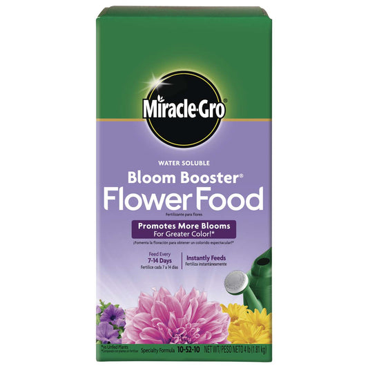  Miracle-Gro Bloom Booster Powder Plant Food 4 Lb