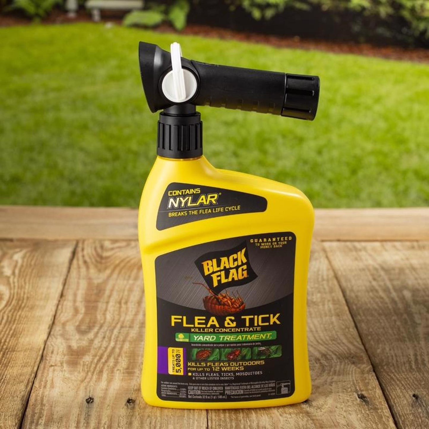  Black Flag Flea & Tick Killer Liquid Concentrate 32 Oz