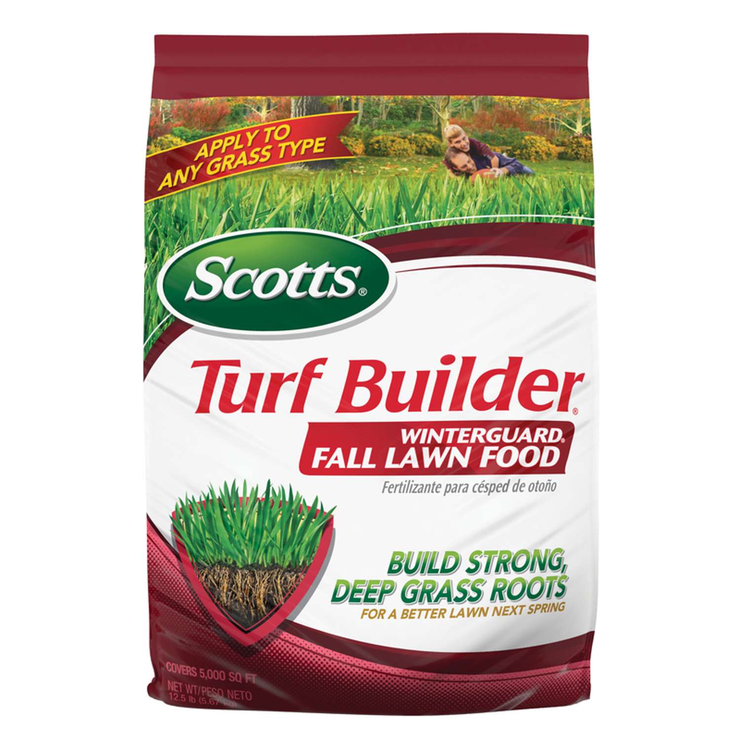  Scotts Turf Builder WinterGuard Fall Lawn Fertilizer For All Grasses 5000 Sq Ft