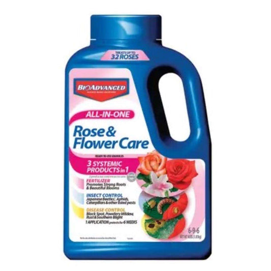  BioAdvanced Rose & Flower Care Granules Plant Food 4 Lb