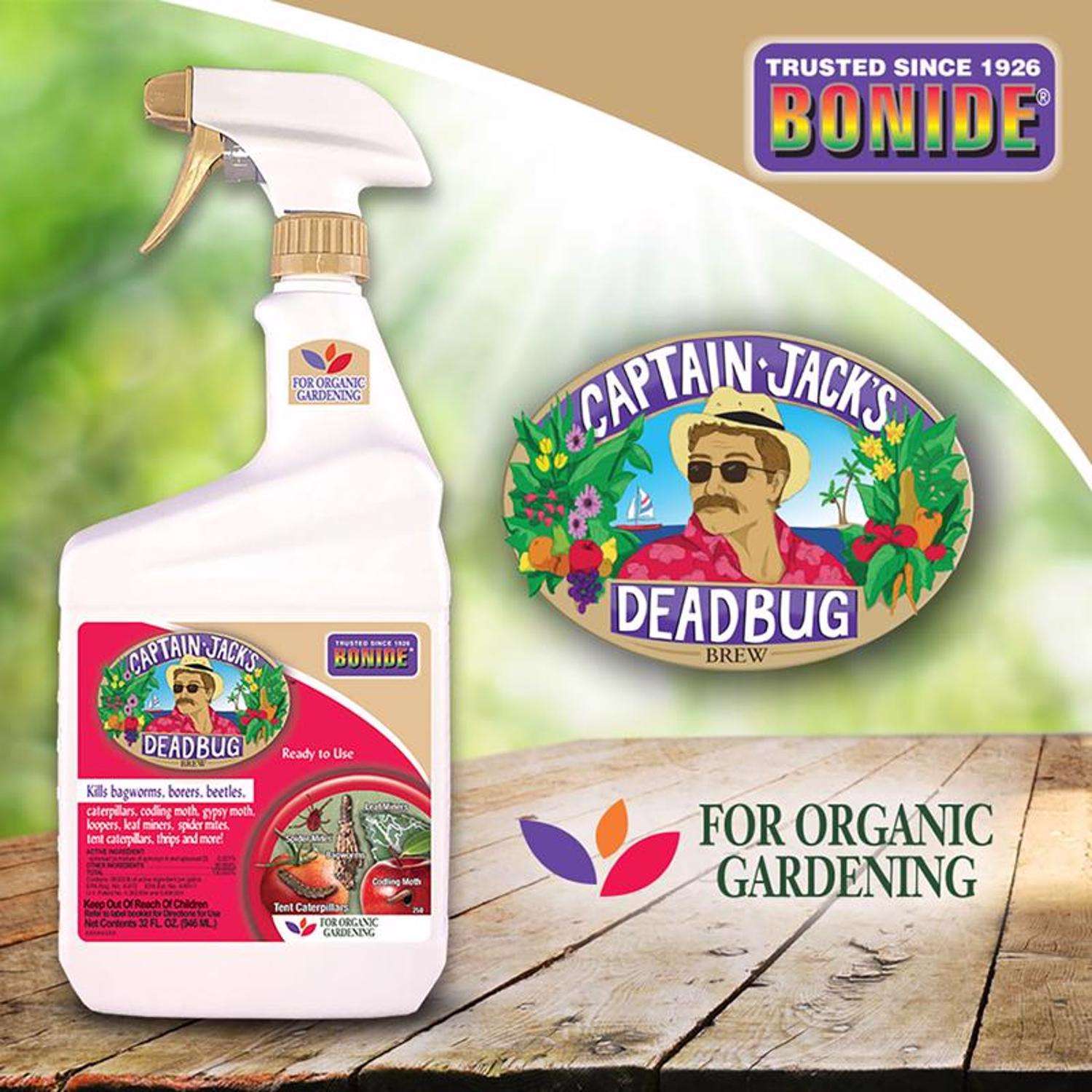  Bonide Captain Jacks Deadbug Brew Organic Insect Killer Liquid 32 Oz