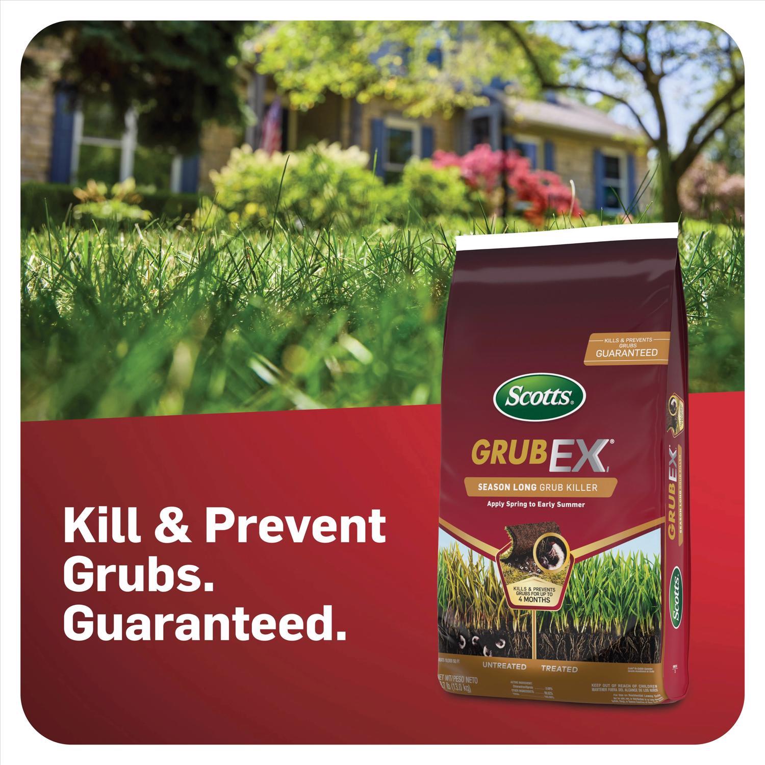  Scotts GrubEx Grub And Insect Control Granules 28.87 Lb