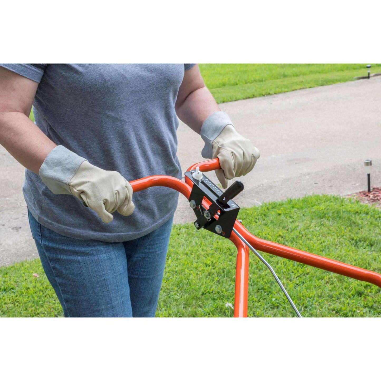  Agri-Fab 12 Ft. W Push High-Output Spreader For Fertilizer/Ice Melt/Seed 130 Lb. Cap.
