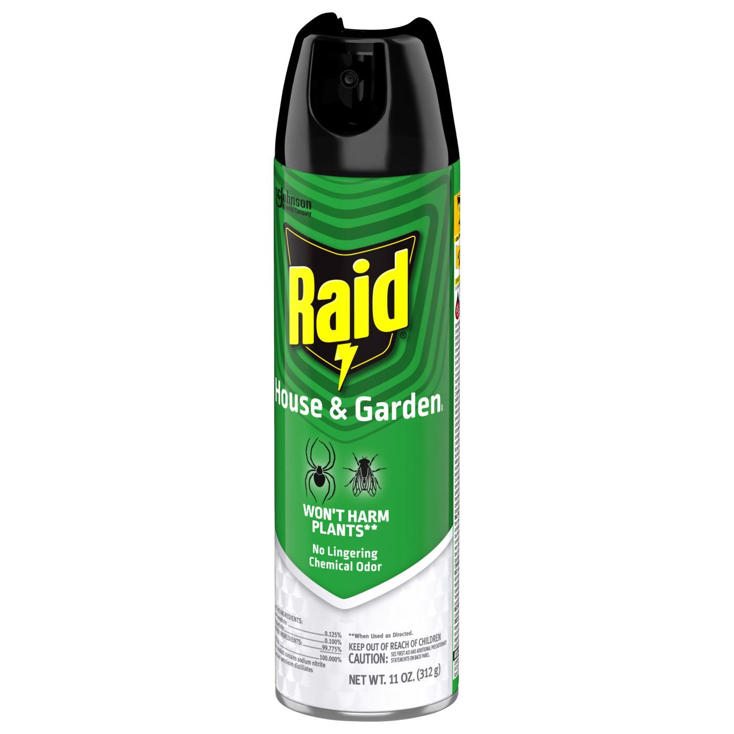  Raid House & Garden Insect Killer Liquid 11 Oz