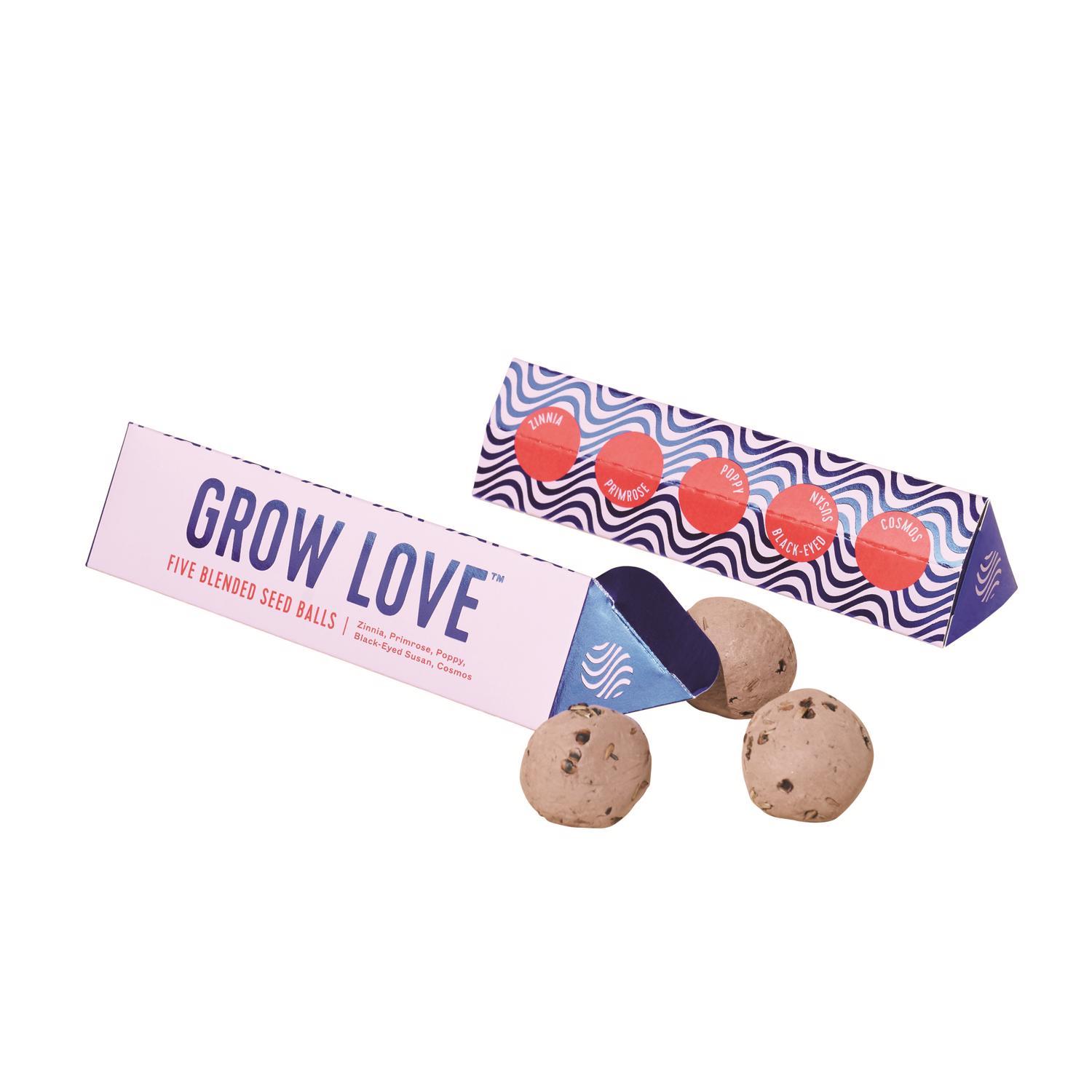  Modern Sprout Grow Love Wildflower Mix Seed Balls 1 Pk