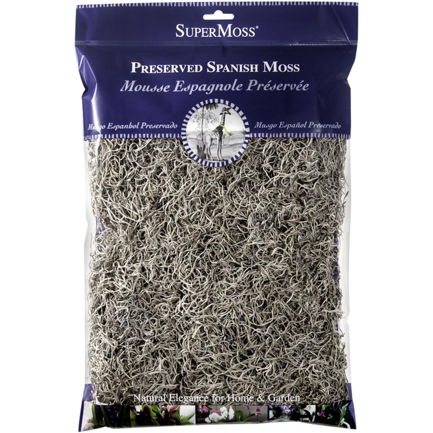  SuperMoss Spanish Moss 200 Cu In