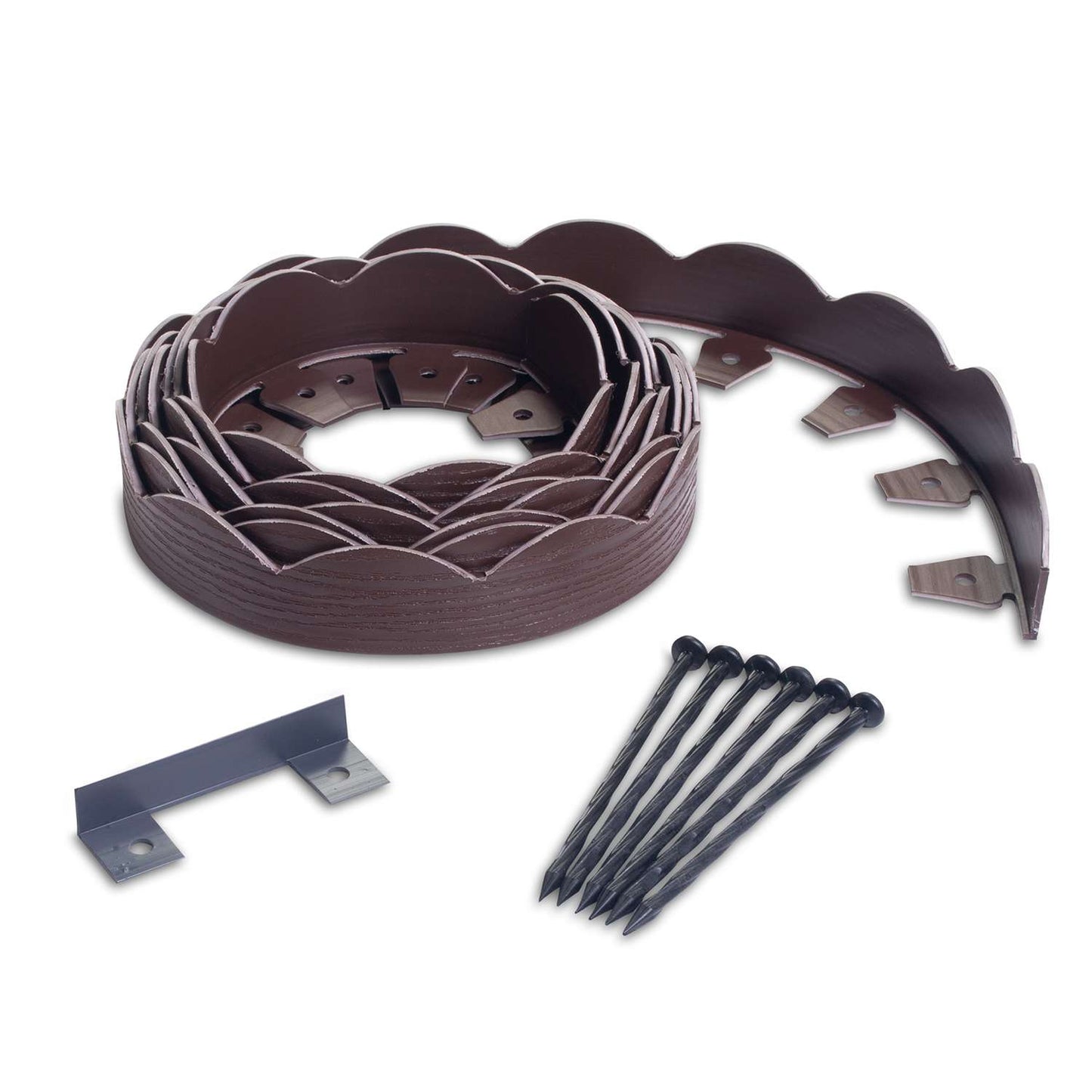  EasyFlex Plastic Brown Landscape Edging Kit