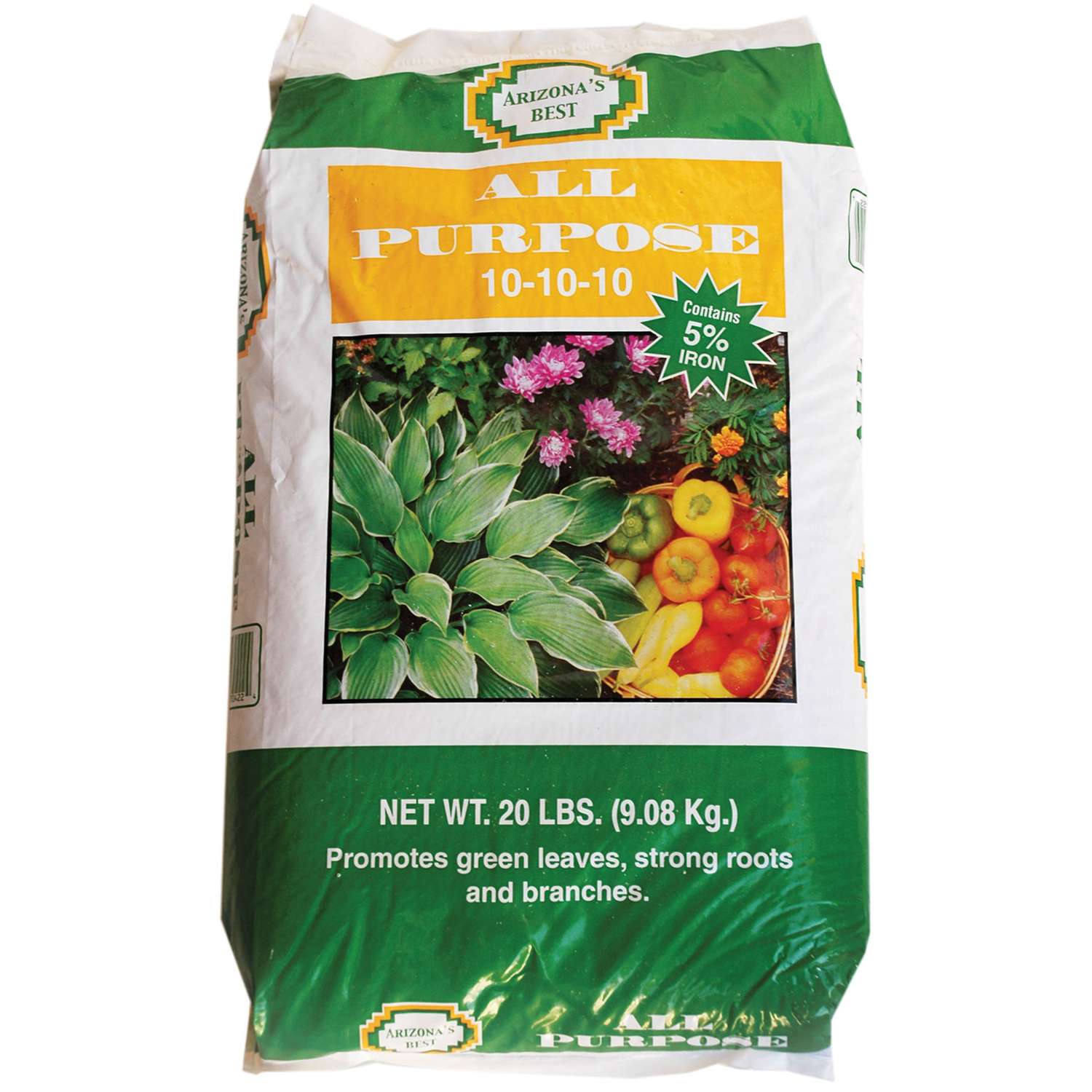  Arizona's Best Flowers/Fruits/Vegetables 10-10-10 Plant Fertilizer 20 Lb