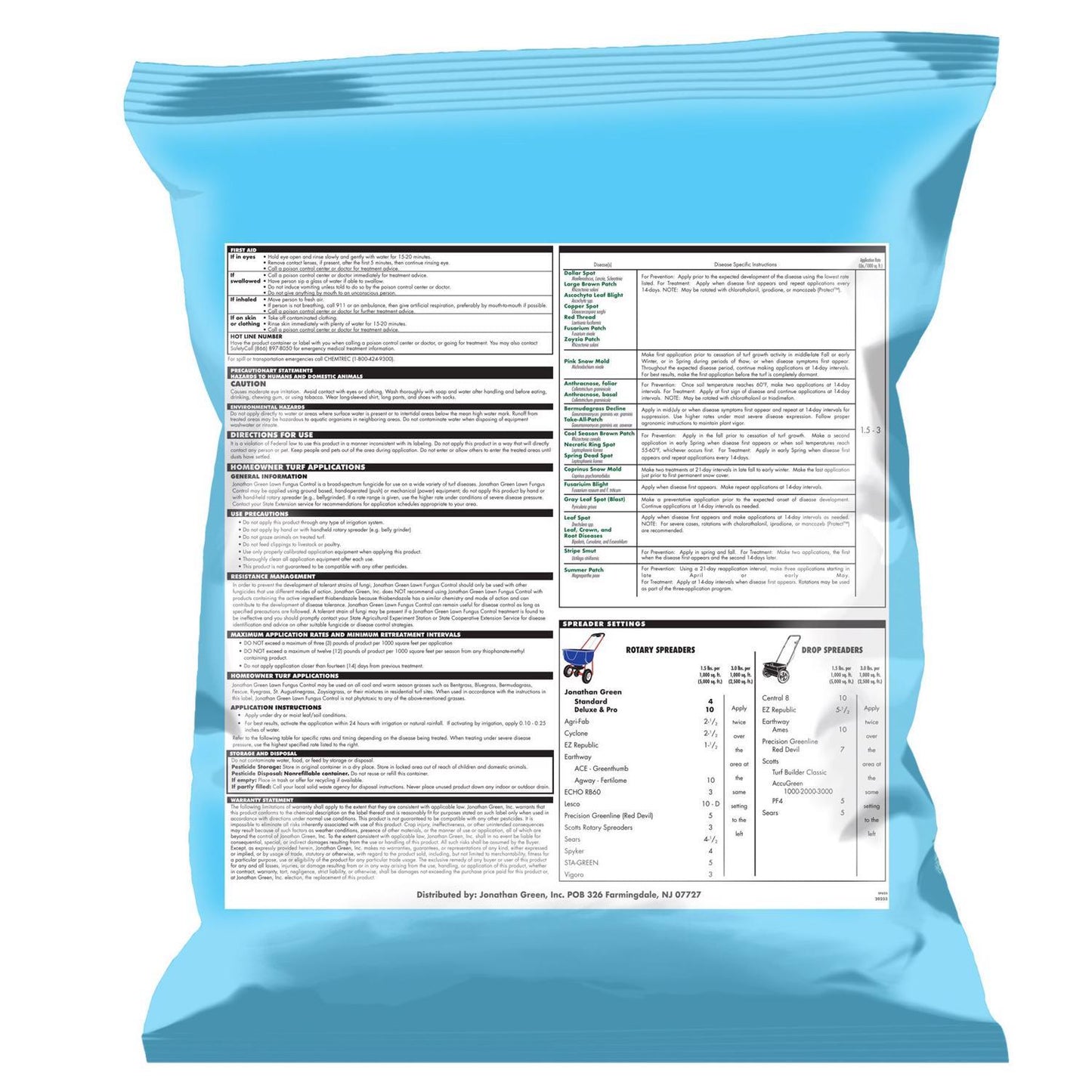  Jonathan Green Lawn Fungus Control Granules Fungicide 7.5 Lb