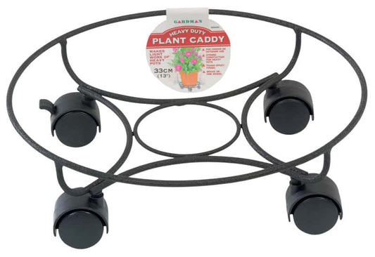  Gardman 4.5 In. H X 13 In. W Metal Planter Caddie Black