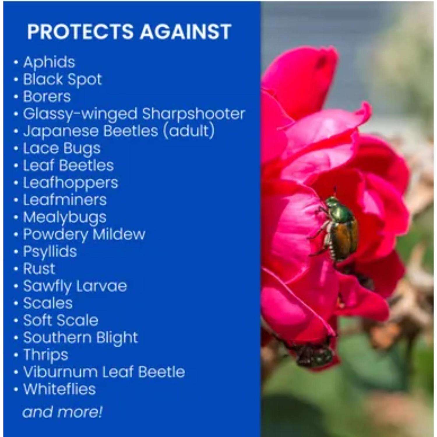 BioAdvanced All-in-One Roses And Flowers 9-14-9 Rose & Flower Fertilizer/Insecticide/Disease Control
