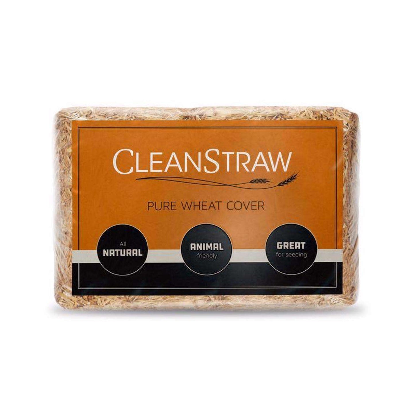  CleanStraw Natural Mulch 2.3 Cu Ft
