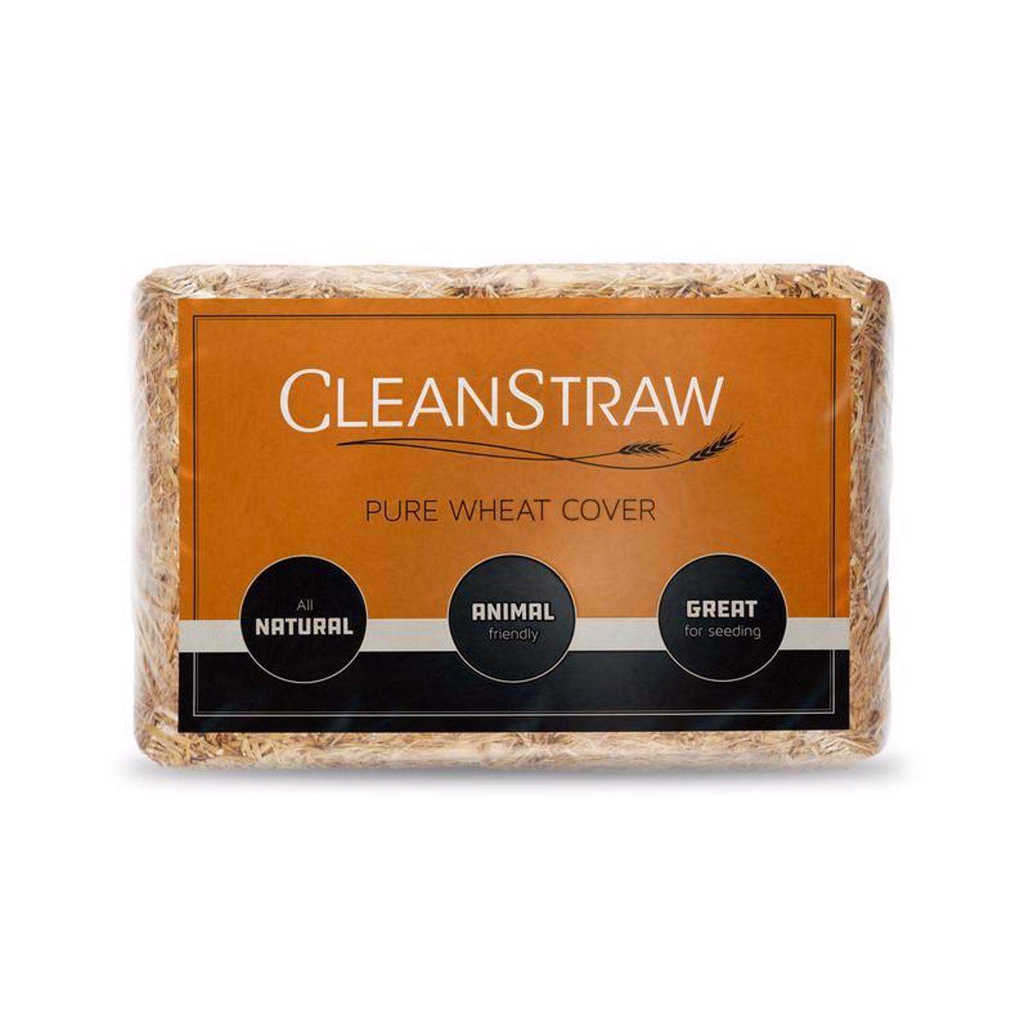  CleanStraw Natural Mulch 2.3 Cu Ft