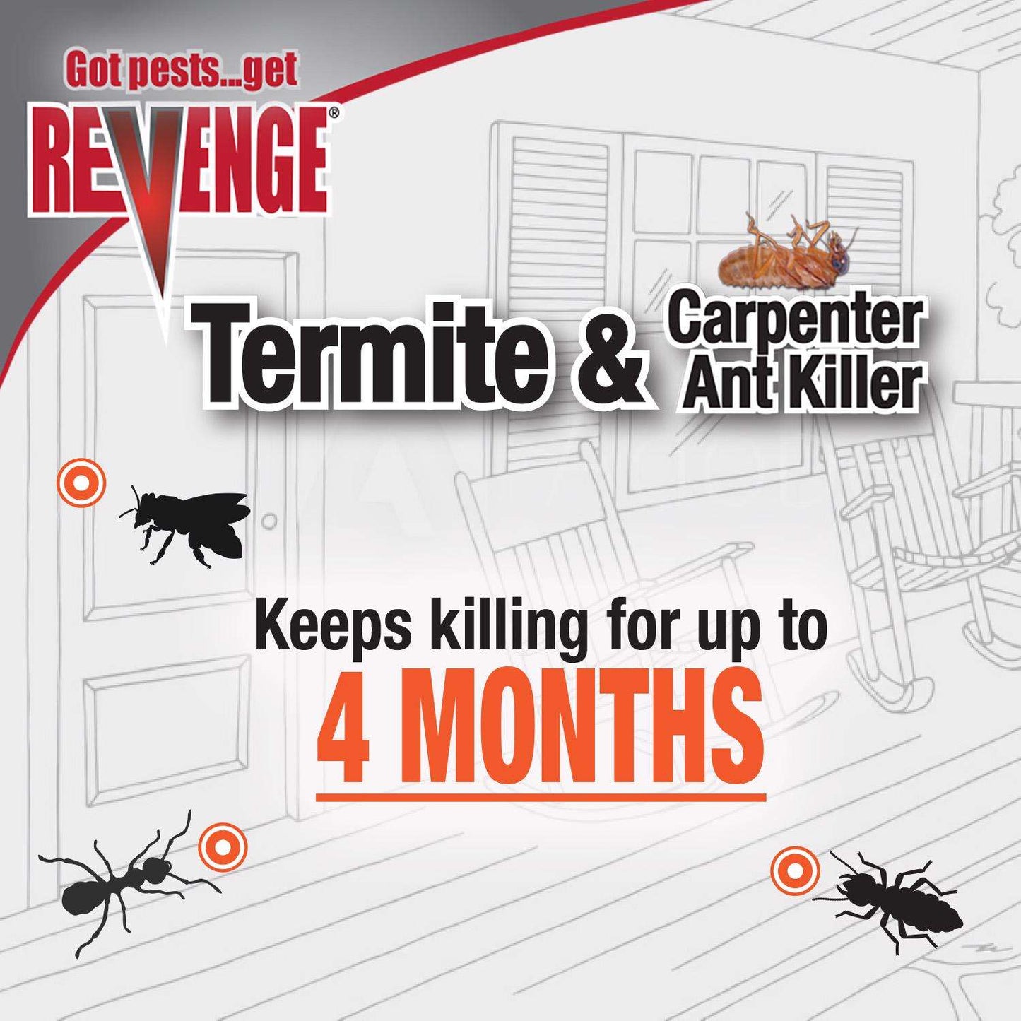  Bonide Revenge Ant Killer Liquid 1 Gal