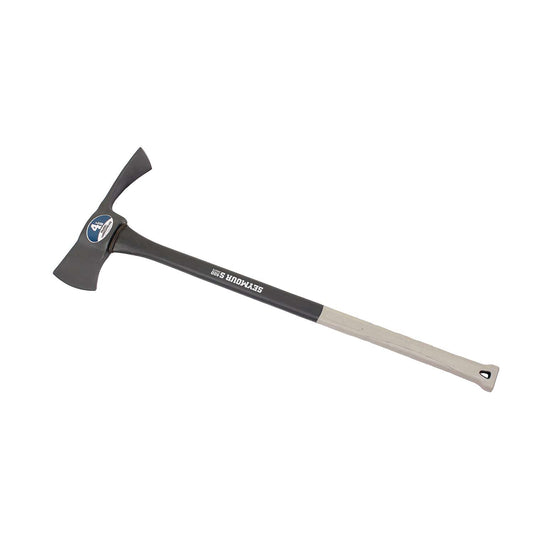  Seymour S400 Jobsite 4 Lb Single Bit Pulaski Axe 36 In. Fiberglass Handle